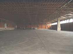 Insidan av Hangar 82